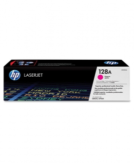HP 128A LaserJet Toner Cartridge, magenta (CE323A)